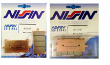 COPPIA PASTIGLIE FRENO ORIGINALI NISSIN SINTETIZZATE HONDA CRF 1000 AFRICA TWIN