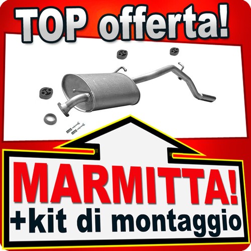 Silenziatore posteriore per - silenziatore,