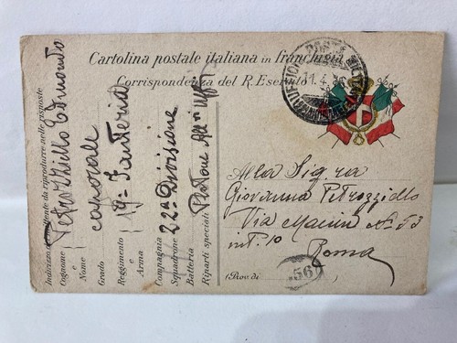 Ww1 franchigia militare - franchigia,