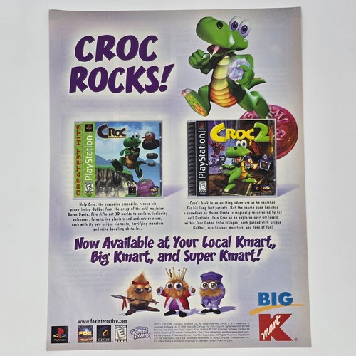 Croc sony playstation ps1 - 1,