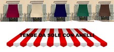 TENDA DA SOLE CON ANELLI -