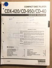 Yamaha CDX-420 CD-950 CD-40