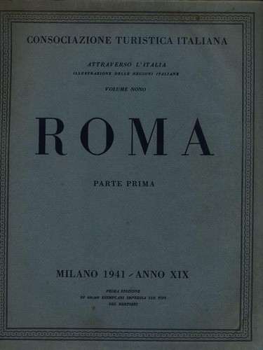 Roma parte prima - roma,