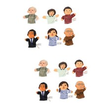  2 Sets Burattini Da Dito Per