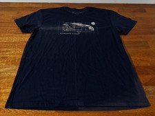 T-Shirt Husqvarna Racing Blu