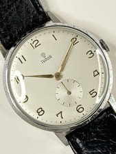 Orologio TUDOR vintage anni '50 uomo manuale sottosecondi argento elegante - 290 - 1754