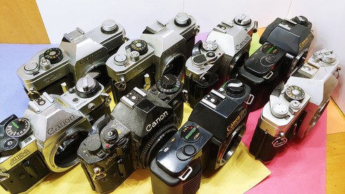 Corpo fotocamera canon a1 - --,