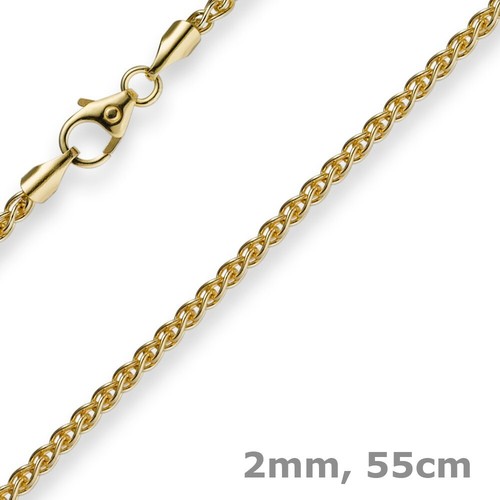 Collana zopfkette 2mm oro - collana,