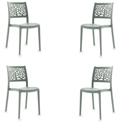 Sedia impilabile esterno - , o