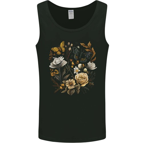 Gilet uomo farfalle - da, fiori