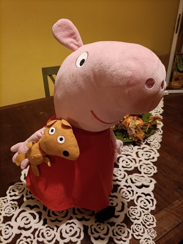 Peluche pupazzo peppa pig - peppa,