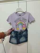 Set Bambina Mini Gonna Jeans