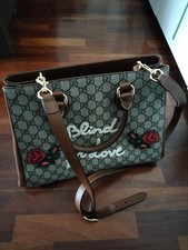 Borsa Gucci Boston in Tela "Blind for love" (nuova, mai usata)