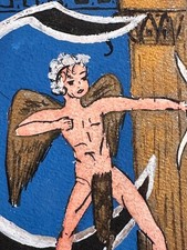 Antico Disegno Ritratto di