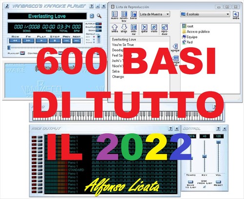 Basi karaoke midi - di, tutto