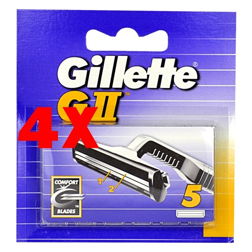 Gillette ricambi g2 per - 4,