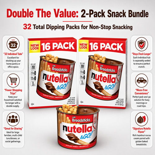 Pack nutella go hazelnut - 2,