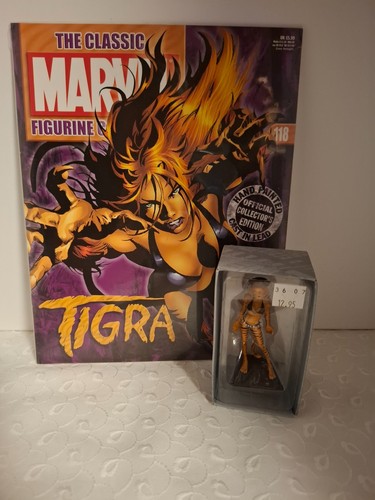 Eaglemoss marvel tigra 118 - marvel, n.118