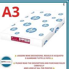 HP ColorChoice Carta A3 90 g/m² – Risma 500 fogli per stampa professionale