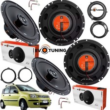 Kit 4 Casse Altoparlanti JBL Anteriori e Posteriori per Fiat Panda 169 dal 2003