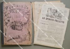 Periodico satirico. LO SPIRITO FOLLETTO. ANNATA 1866.