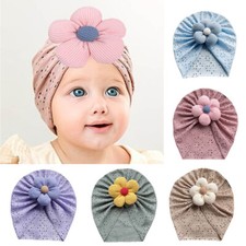 Cuffia per neonato turbante - cuffia,