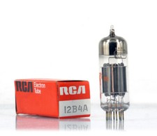 12B4A RCA NOS tubo valvola lampada TSF Valvula ৄ泵洀 真空管 电帟管 valvola 