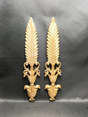 Pair brass hollywood - of,