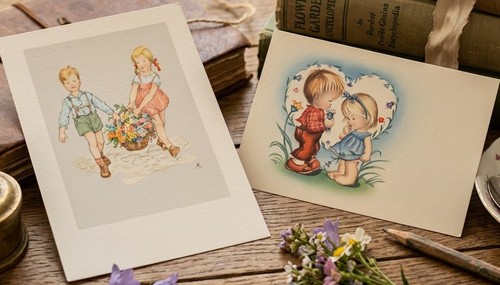 Lotto cartoline vintage - lotto,