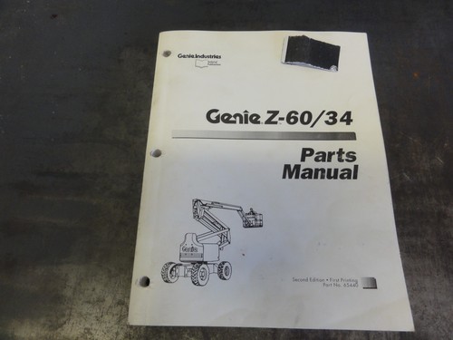 Manuale ricambi sollevatore