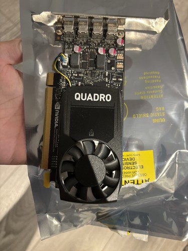 Nvidia quadro p1000 4gb - 4gb, gddr5