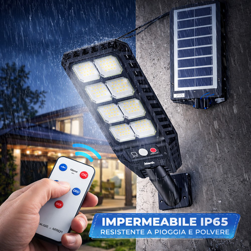 Lampione solare led - lampione,