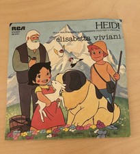 Vinile 33 giri -HEIDI DI ELISABETTA VIVIANI-1979 SIGLA CARTONI ANIMATI