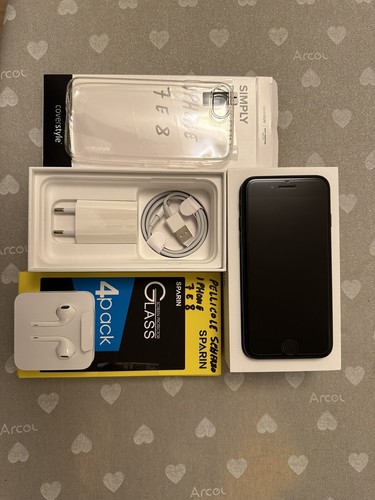 Apple iphone 128gb - 7, nero