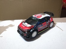 Luce analogica slot auto Ninco WRC CITROEN c3 n.7 Regno Unito 2017 rally 1:43