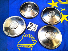 COPPA RUOTA 124 Coupe'FIAT 125 COPRIMOZZO ACCIAIO INOX  Kit 4pz.COPRICERCHIO 238