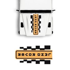 Adesivi cofano Checker Line