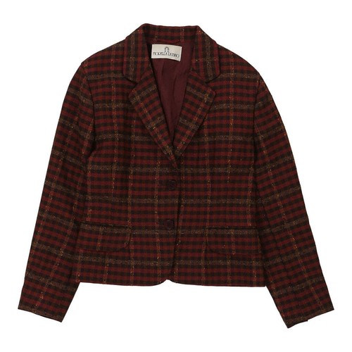 Blazer quadri fiorella - blazer, a