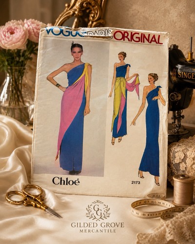 Abito monospalla vintage - , vogue