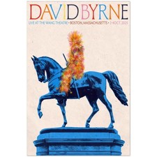 Poster David Byrne Live at The