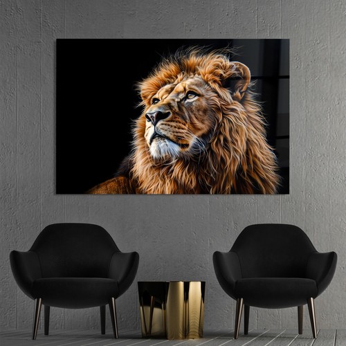 Quadro murale leone - quadro,