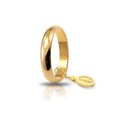 Fede Nuziale Unoaerre Classica 4 Grammi Oro Giallo 18 kt