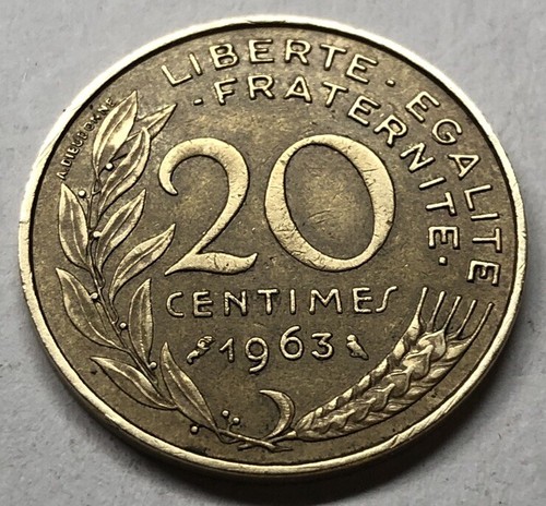 156 moneta francese 20 - f.156,