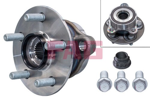 Kit cuscinetti ruota fag 713 - ruota,