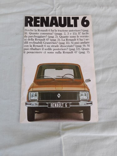 Depliant renault - depliant,