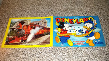 ALBUM DISNEYLAND LAMPO 1976 OTTIMO+ COMPLETO TOPOLINO PAPERINO TIPO PANINI FLASH