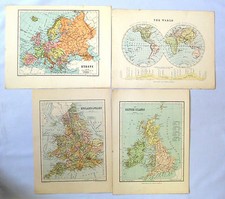 LOT GEO2  4 PLANCHES