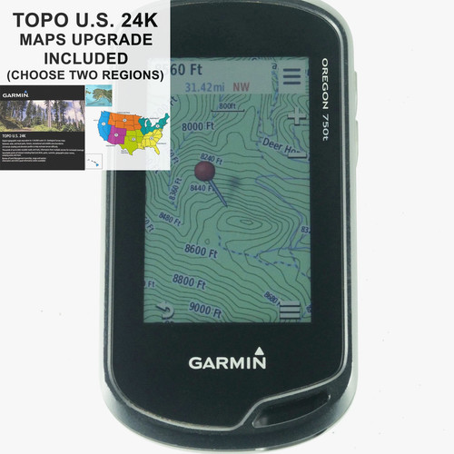 Garmin oregon 750t gps con - oregon,
