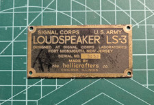 Targhetta identificativa LS3