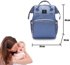 CIANCO Project Zaino Fasciatoio Multifunzione Impermeabile BLU CHIARO